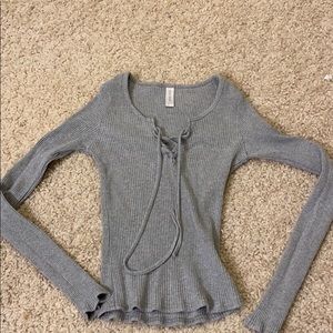 Brandy Melville Ribbed Top